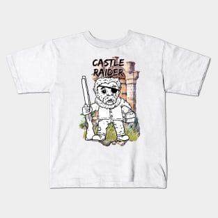 Castle Raider Hunter Thief Archeologist Scavenger DnD fantasy character Kids T-Shirt